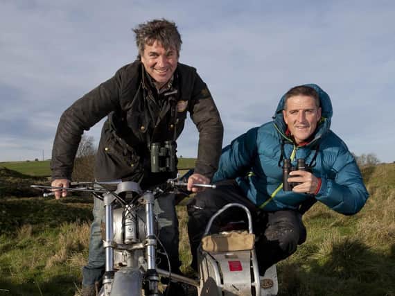 Coming to Harrogate - Wildlife TV presenters Martin Hughes-Games and Iolo Williams.