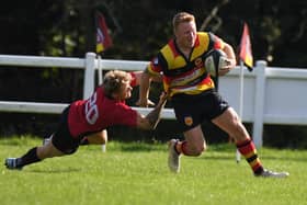 Harrogate RUFC registered their maiden win of 2021/22 when they beat Blaydon RFC at Rudding Lane. Pictures: Gerard Binks