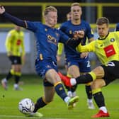 Lloyd Kerry has made four starts and four substitute appearances for Harrogate Town this term. Picture: Matt Kirkham