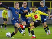 Lloyd Kerry has made four starts and four substitute appearances for Harrogate Town this term. Picture: Matt Kirkham