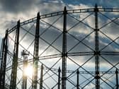 Library image of gas holder.  Earlier this month, Mr Stanley said that costs faced by gas suppliers have tripled since last year, so customers can expect higher bills this winter. Picture: PA