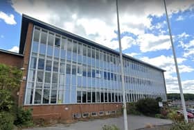 This is the former Dunlopillo office building on Station Road, Pannal. Photo: Google.