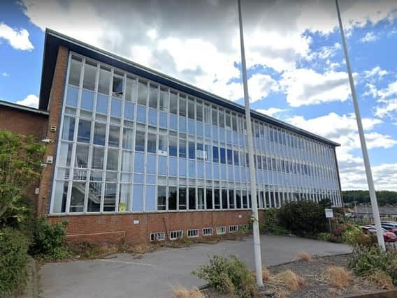This is the former Dunlopillo office building on Station Road, Pannal. Photo: Google.