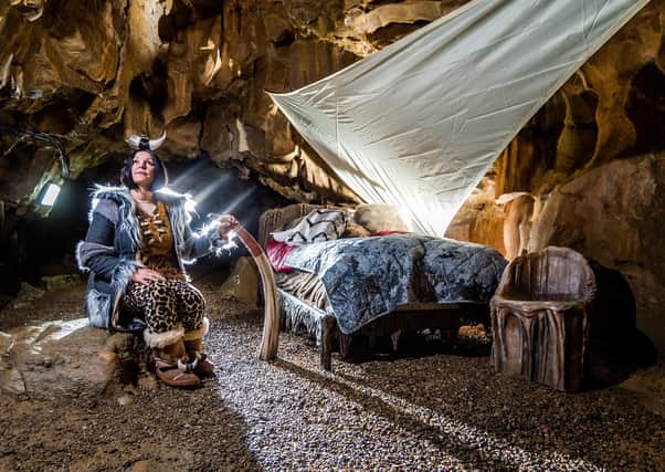 Lisa Bowerman is livestreaming her 105 hours living, eating and sleeping down in the cavern, returning to the surface at 8pm on Friday October 15.