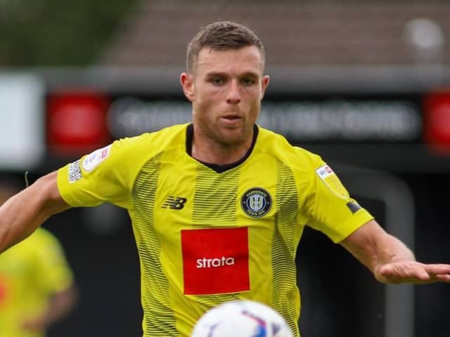 Jack Muldoon scored two and set up another as Harrogate Town thrashed Scunthorpe United last time out. Pictures: Matt Kirkham