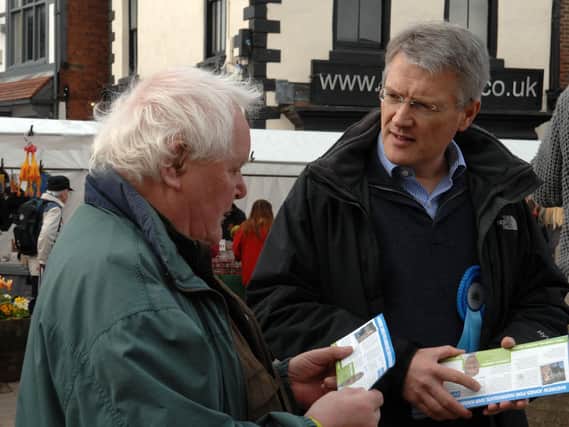 Harrogate and Knaresborough MP Andrew Jones - "The reason for sharing these experiences is to demonstrate the need to learn how to disagree about issues without demonising one another. "