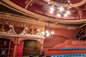 Work is now underway to make Harrogate Theatre weather-tight ready to welcome audiences back to Cinderella, the theatre’s first event since lockdown began in March 2020.