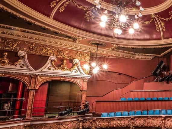 Work is now underway to make Harrogate Theatre weather-tight ready to welcome audiences back to Cinderella, the theatre’s first event since lockdown began in March 2020.