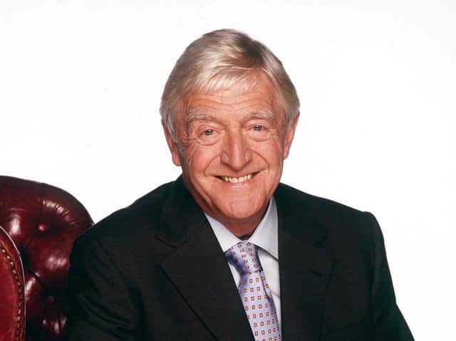 Michael Parkinson, Britain’s most famous interviewer says he’s looking forward to taking to the stage amid the glitter and gold of the historic Royal Hall.