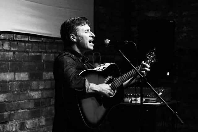 Top singer-songwriter Nick Ellis who is performing next week at Cold Bath Clubhouse in Harrogate.