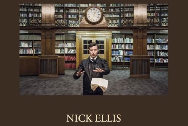 The cover of Nick Ellis's Adult Fiction album.
