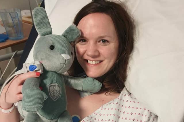 Caroline suffered a stroke herself at just 37 years old, back in January 2020 and is hoping to raise awareness for World Stroke Day on October 29