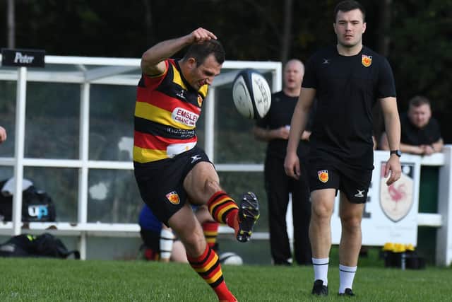'Gate hope to have fly-half Sam Fox back available for selection when they entertain Chester. Picture: Gerard Binks