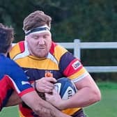Action from Harrogate RUFC's National Two North defeat to Chester. Picture: Richard Bown