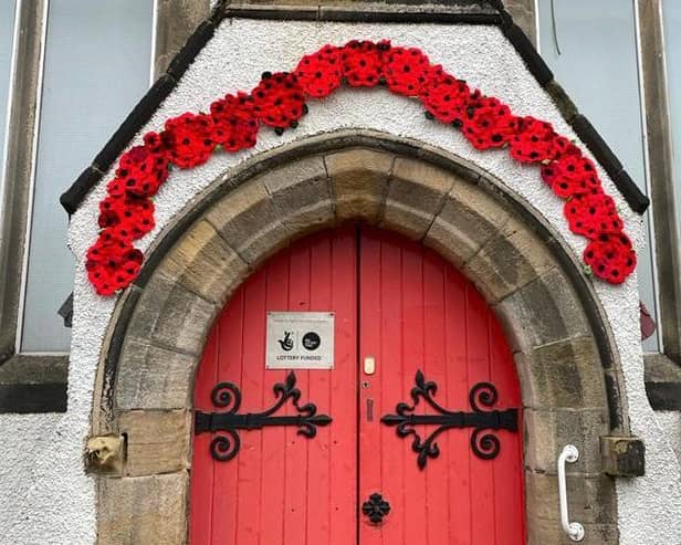 Oatlands Community Group have created a Poppy Arch to mark Remembrance Day and support the Poppy Appeal in its 100th year