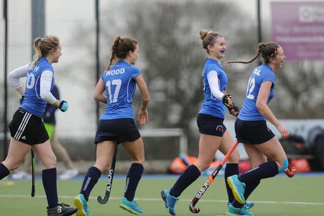 Harrogate Hockey Club Ladies 1s have started 2021/22 with six consecutive victories. Picture: Gerard Binks