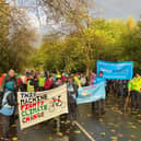 More than a 1,000 cyclists converged on Glasgow to take part in the Global Day of Action for Climate Justice march while the city hosts the COP26 conference.