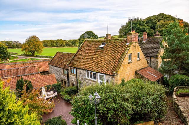 The cottage is part of a development within an idyllic location.