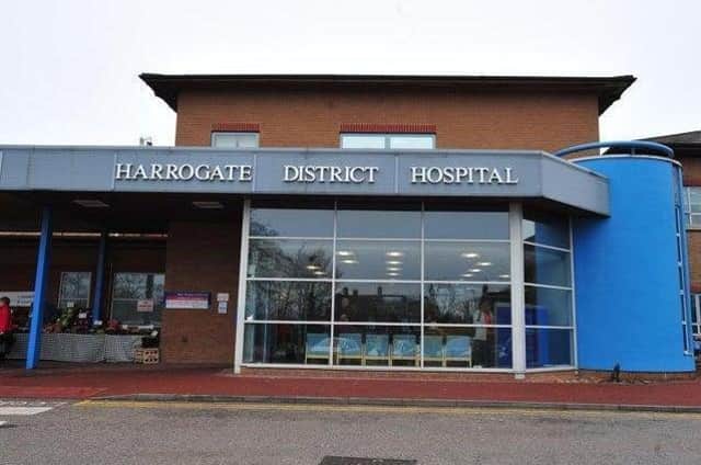 Harrogate District Hospital.
