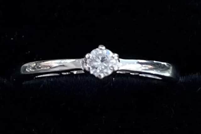 White gold diamond ring from Crown Jewellers of Harrogate