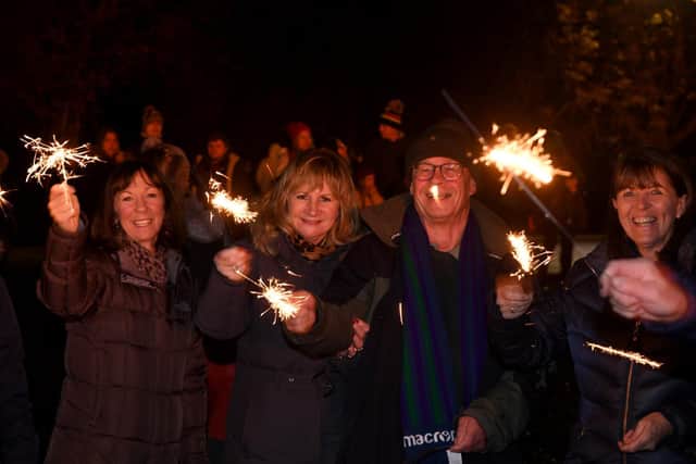 The bonfire and fireworks display held on the Stray and hosted by Harrogate Round Table has raised £6,568.42 for the Friends of Harrogate Hospital Charity