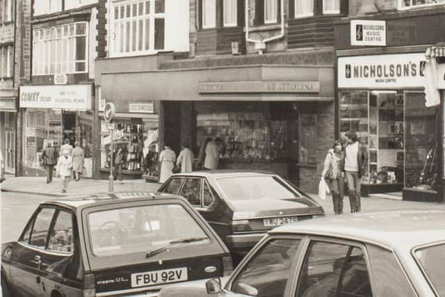 Flashback to the late 1970s and Fattorini's location on Parliament Street in Harrogate.