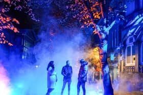 Recent months have seen successes for Harrogate International Festivals with the Theakston Old Peculier Crime Writing Festival, Raworths Harrogate Literature Festival and the 1571 The Waters That Made Us light installation (pictured).