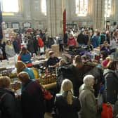 A past Ripon Cathedral Christmas Gift and Food Fair.