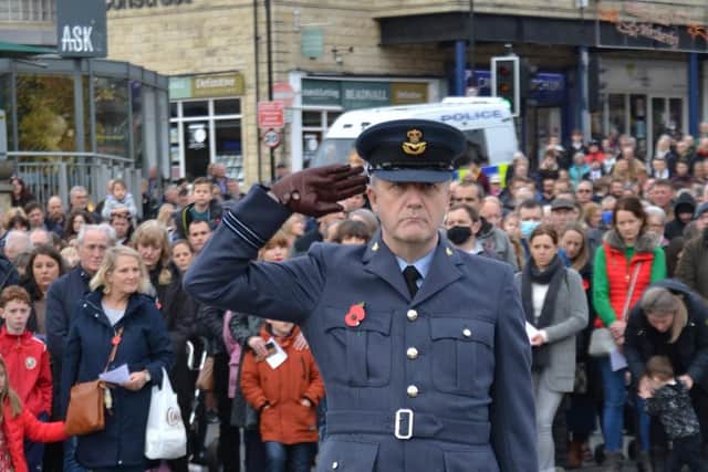 Wetherby Remembrance. Picture by Adrian Towse