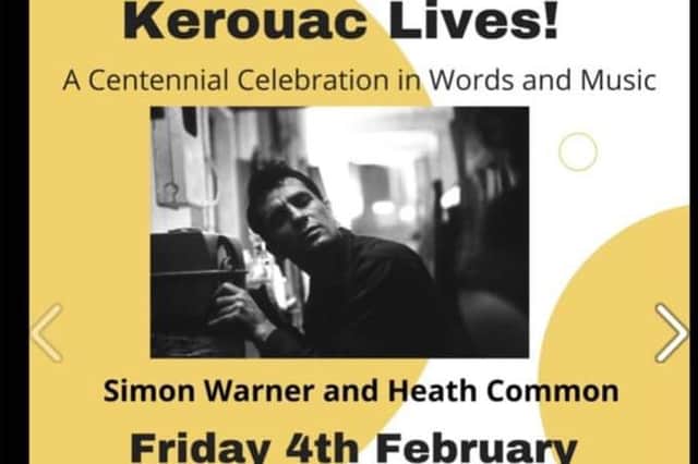 Harrogate's Heath Common, a former Melody Maker and Guardian journalist, will be handling dialogue with esteemed cultural writer Simon Warner in a new show called Kerouac Lives!