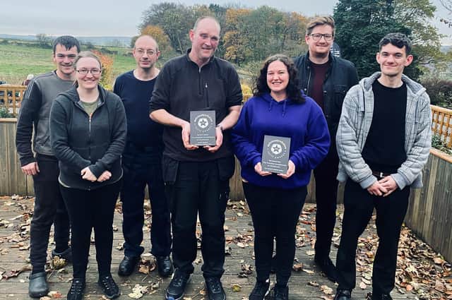 Some of the team behind the award winning Smoked and Air-dried Venison and Smoked Mackerel that picked up Deliciouslyorkshire Taste Awards earlier this month