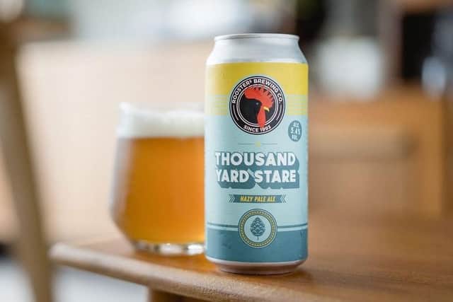 Harrogate brewery Rooster’s Thousand Yard Stare Hazy Pale Ale won a silver medal at the International Brewing and Cider Awards 2021.