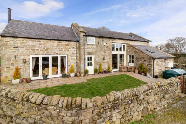 The Old Byre, Heyshaw, Nidderdale - £550,000 with Hopkinsons, 01423 501201.