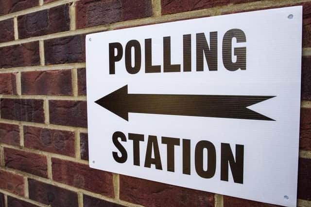 Polling stations are open between 7am and 10pm.