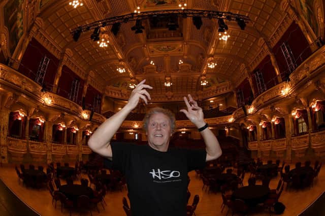 Set for world premiere at the Royal Hall in Harrogate - The HSO’s musical director, Bryan Western has steered this large-scale orchestra for more than three decades