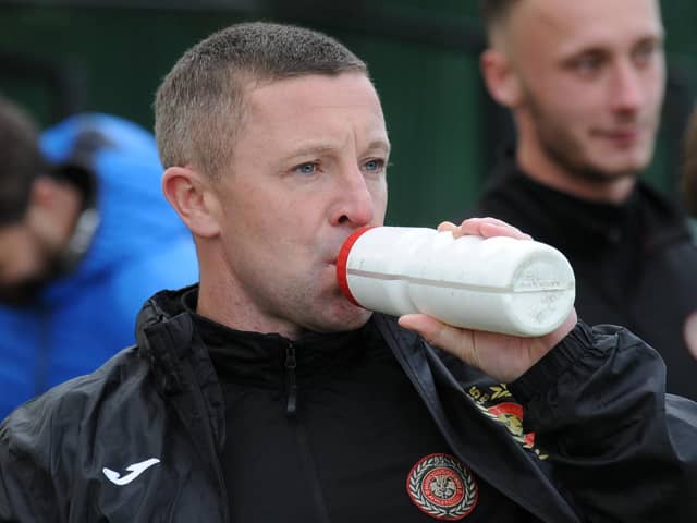 Harrogate Railway manager Mick O'Connell. Picture: Gerard Binks