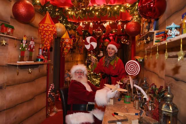 The Father Christmas Experience at The Crown Hotel is just one of the many great events being held across the town in the build up to the big day in a collaboration between Harrogate Borough Council, BID and businesses.