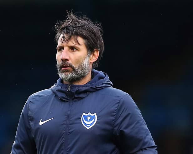 Portsmouth boss Danny Cowley. Picture: Getty Images