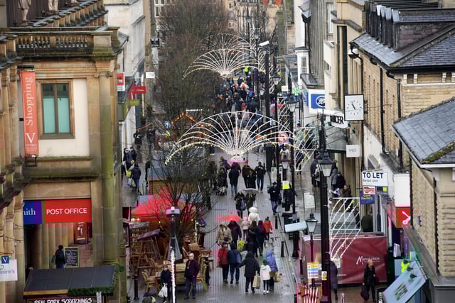 Cambridge Street has a number of stalls selling a variety of products