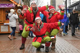 Harrogate Market Elves who are on hand to offer local advice and support to visitors