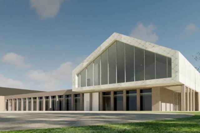 Harrogate Borough Council’s plans aim to replace the town’s existing swimming pool with a multi-million pound new leisure and wellness centre fit for the 21st  century. (design pictured)