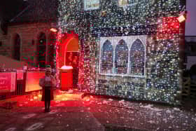 Harrogate International Festivals has again given its Cheltenham Parade office a magical yuletide makeover to turn it into the North Pole Post Office.