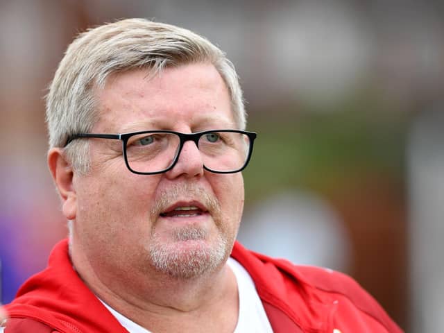 Knaresborough Town manager Rob Hunter. Picture: Gerard Binks