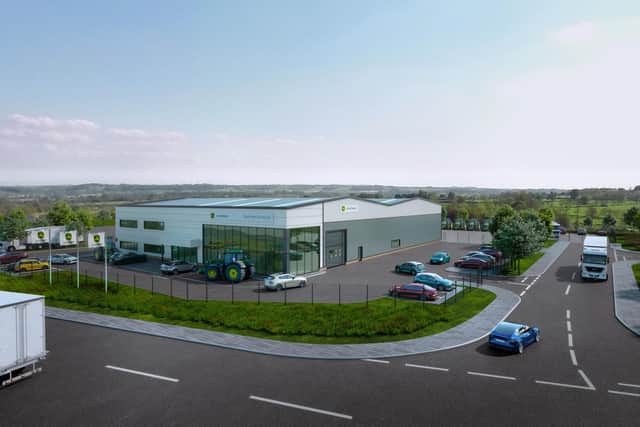 A look at what the new Ripon Farm Services depot is set to look like at the Eden Business Park near Malton