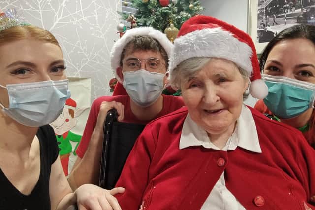 Residents and staff have been enjoying the Christmas festivities at Vida Healthcare in Harrogate