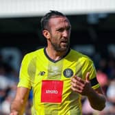 Harrogate Town centre-half Rory McArdle injured his groin against Stevenage in September and has not played since. Picture: Harrogate Town AFC