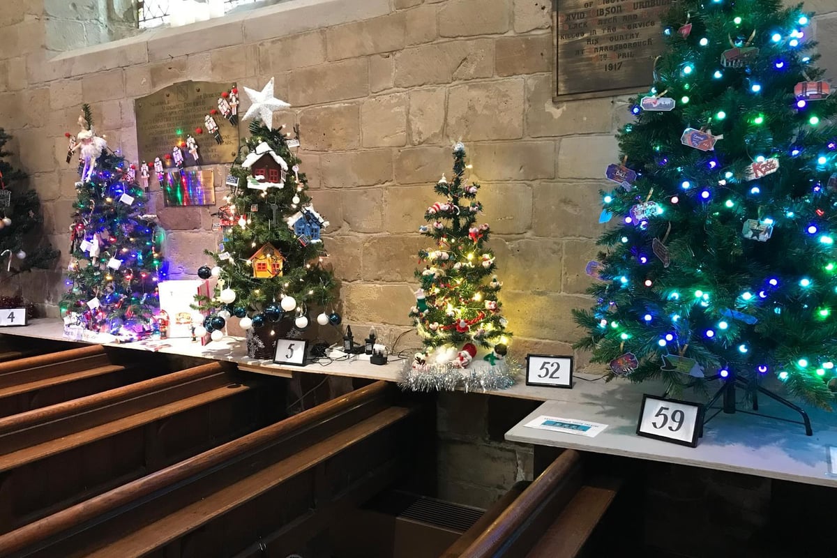 READERS' PICTURES Scenes from the Christmas Tree Festival at St John’s Church in Knaresborough