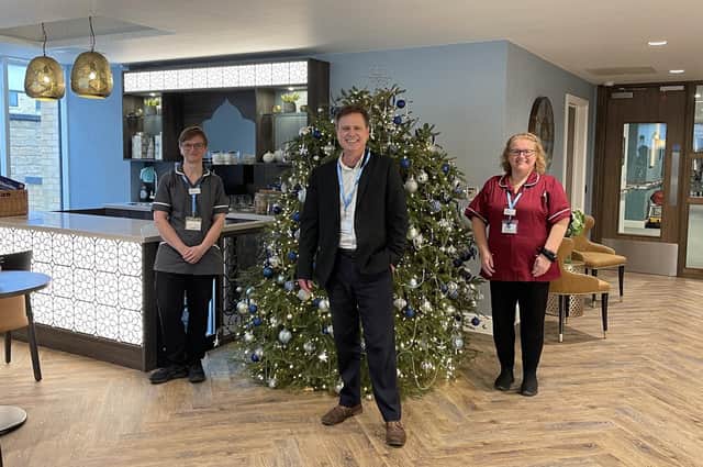 Welcome to Harcourt Gardens - Staff at the brand new £15 million care home in Harrogate which opened this week.