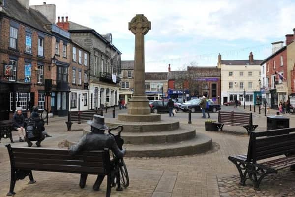 Knaresborough's Market Place.