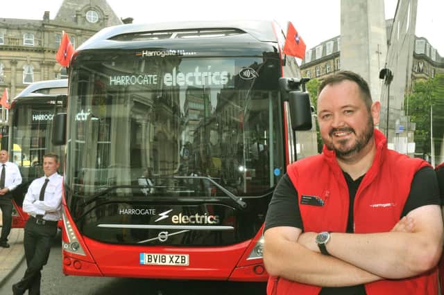 Chief executive of Harrogate Bus Company, Alex Hornby, says there could be difficult times ahead for the public transport sector due to Coronavirus.